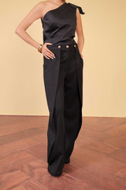 Black Flow Trousers