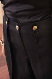 Black Flow Trousers