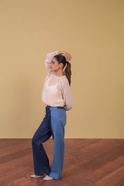 Dotted Organza Top