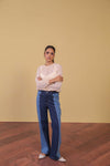 Dotted Organza Top