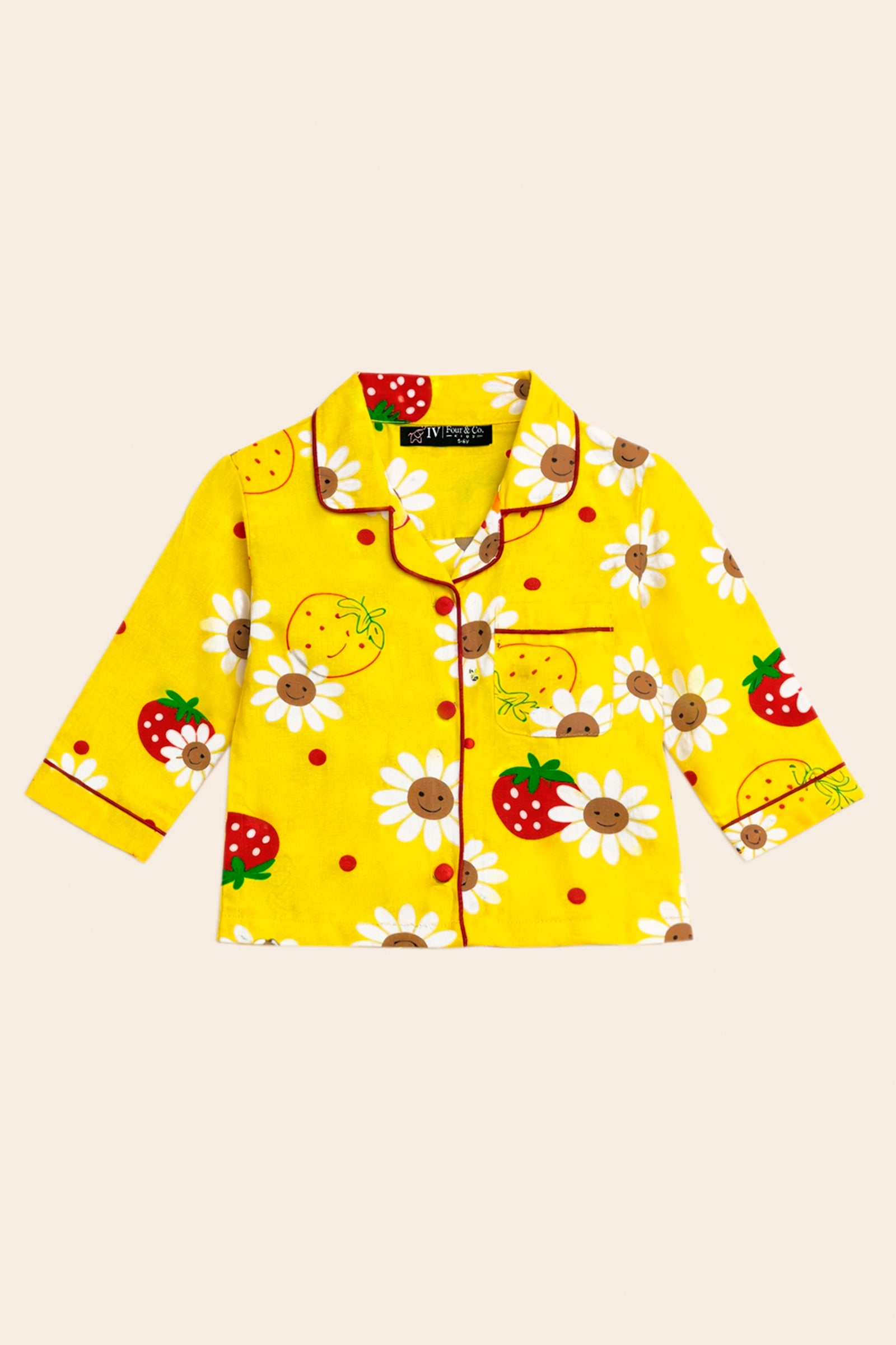 Yellow Sunshine PJ Set