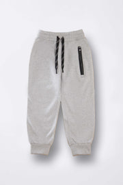 Grey Zip Joggers