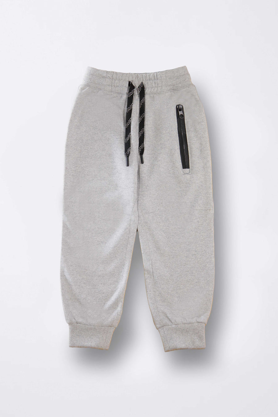Grey Zip Joggers