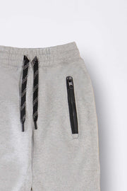 Grey Zip Joggers
