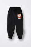 Black Animal Jogger
