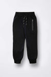 Black Zip Joggers