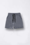 Grey Knit Shorts