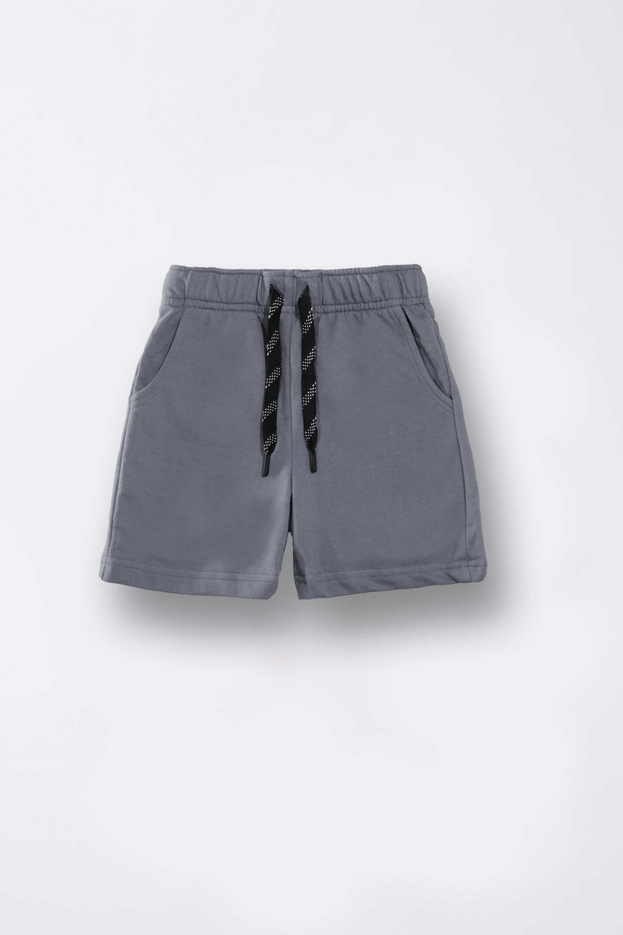 Grey Knit Shorts