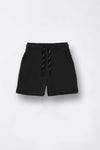 Black Knit Shorts