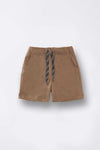 Brown Knit Shorts