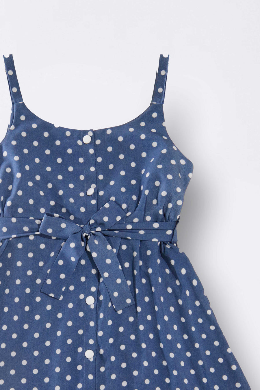 Sleeveless Polka Dot Dress