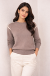 Taupe Knit Sweater