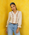 Bloom Embroidered Top