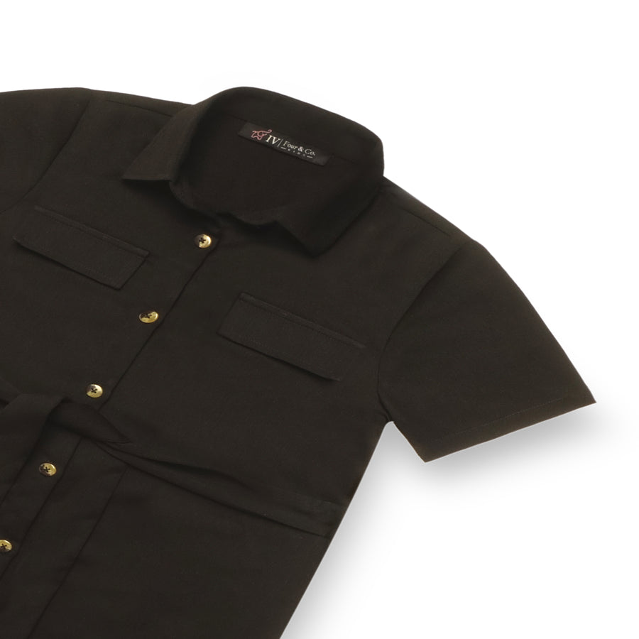 Urban Safari Shirt Dress