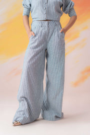 Striped Wide Leg Pants