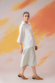 Oversized Broderie Shirt