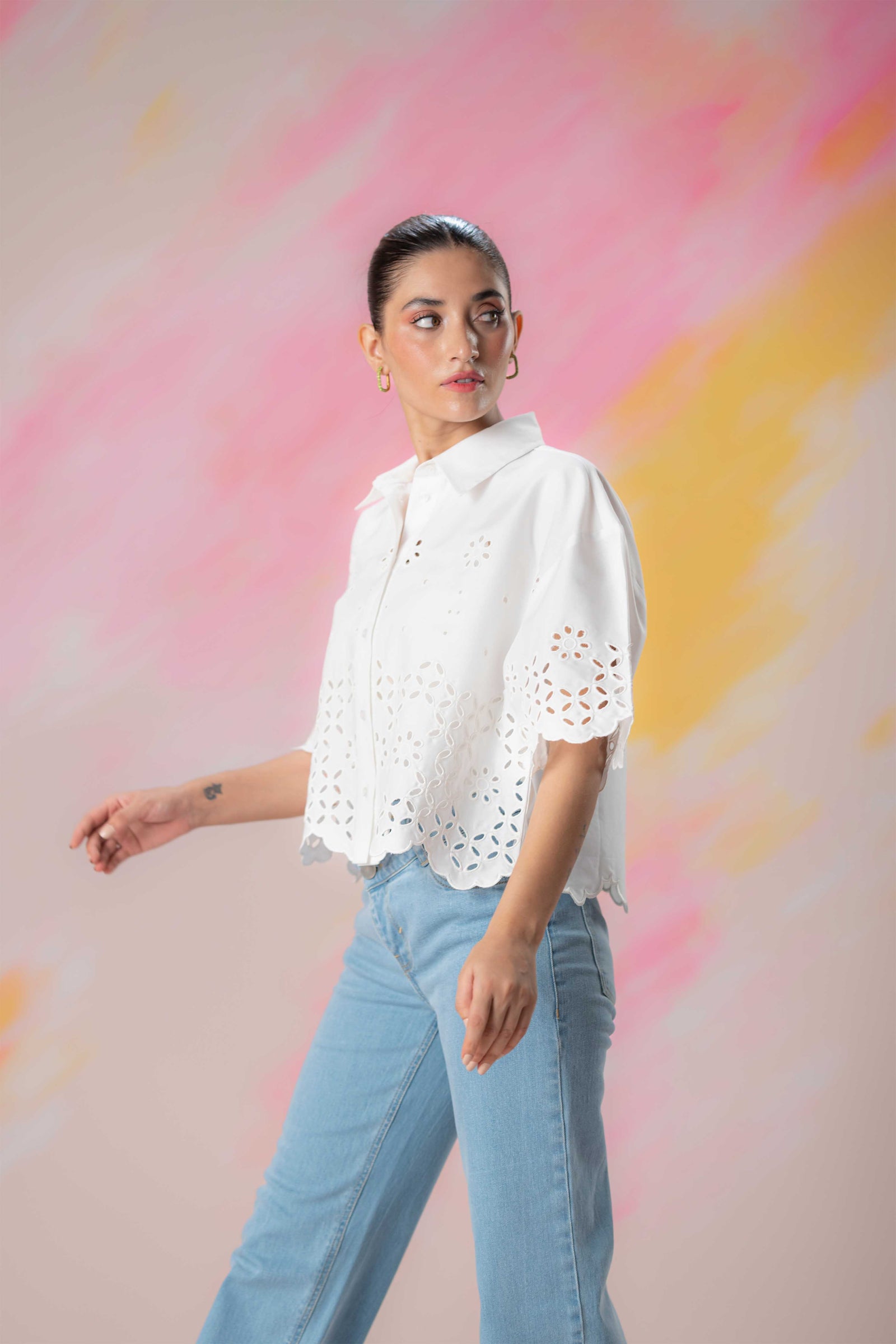Cutwork Top 