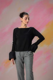 Flared Cuff Top