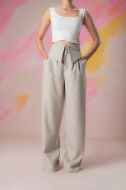 Pointed Waist Trouser