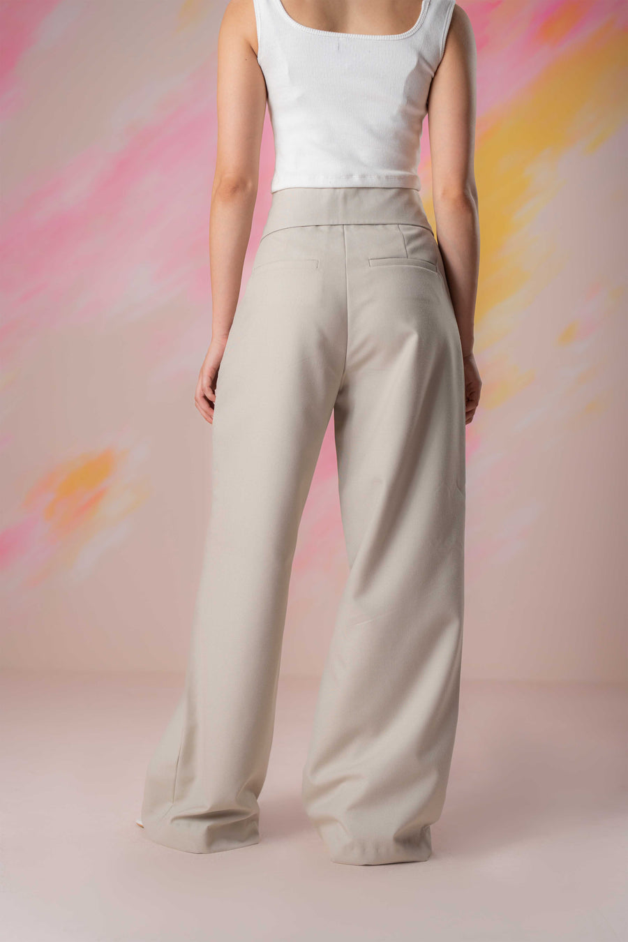 Pointed Waist Trouser