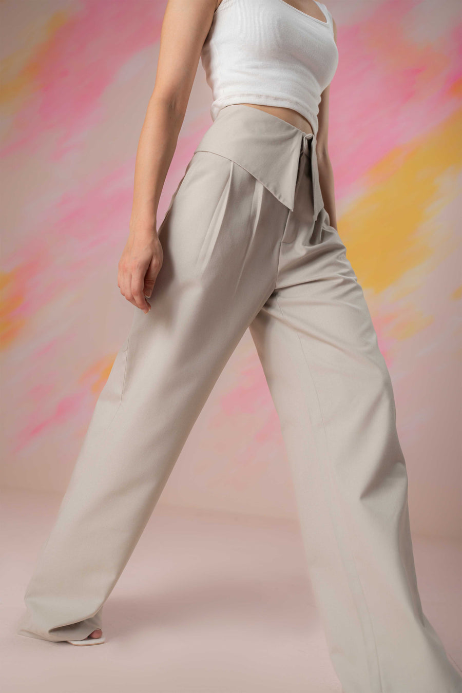 Pointed Waist Trouser