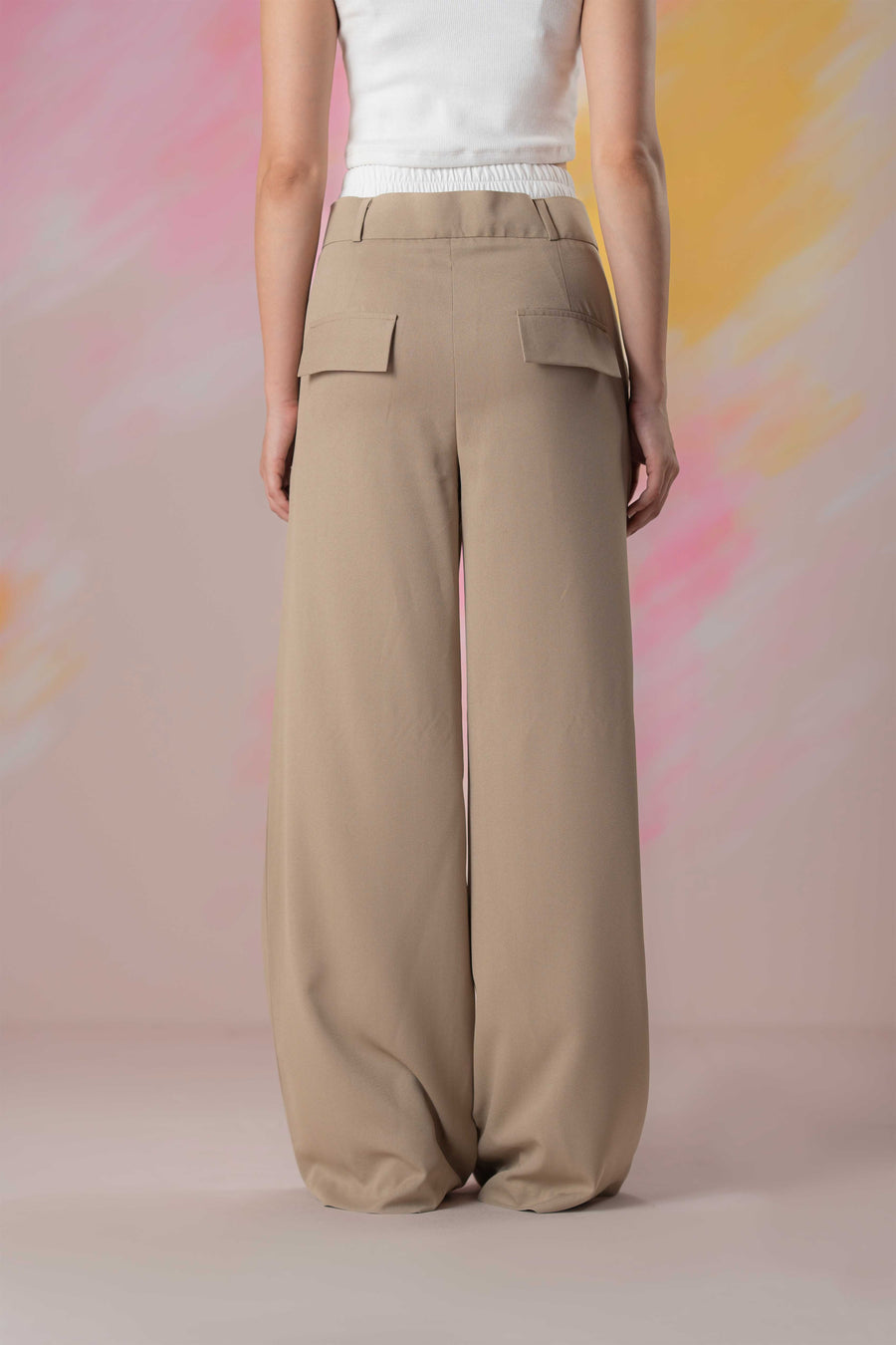 Waist Detail Trouser