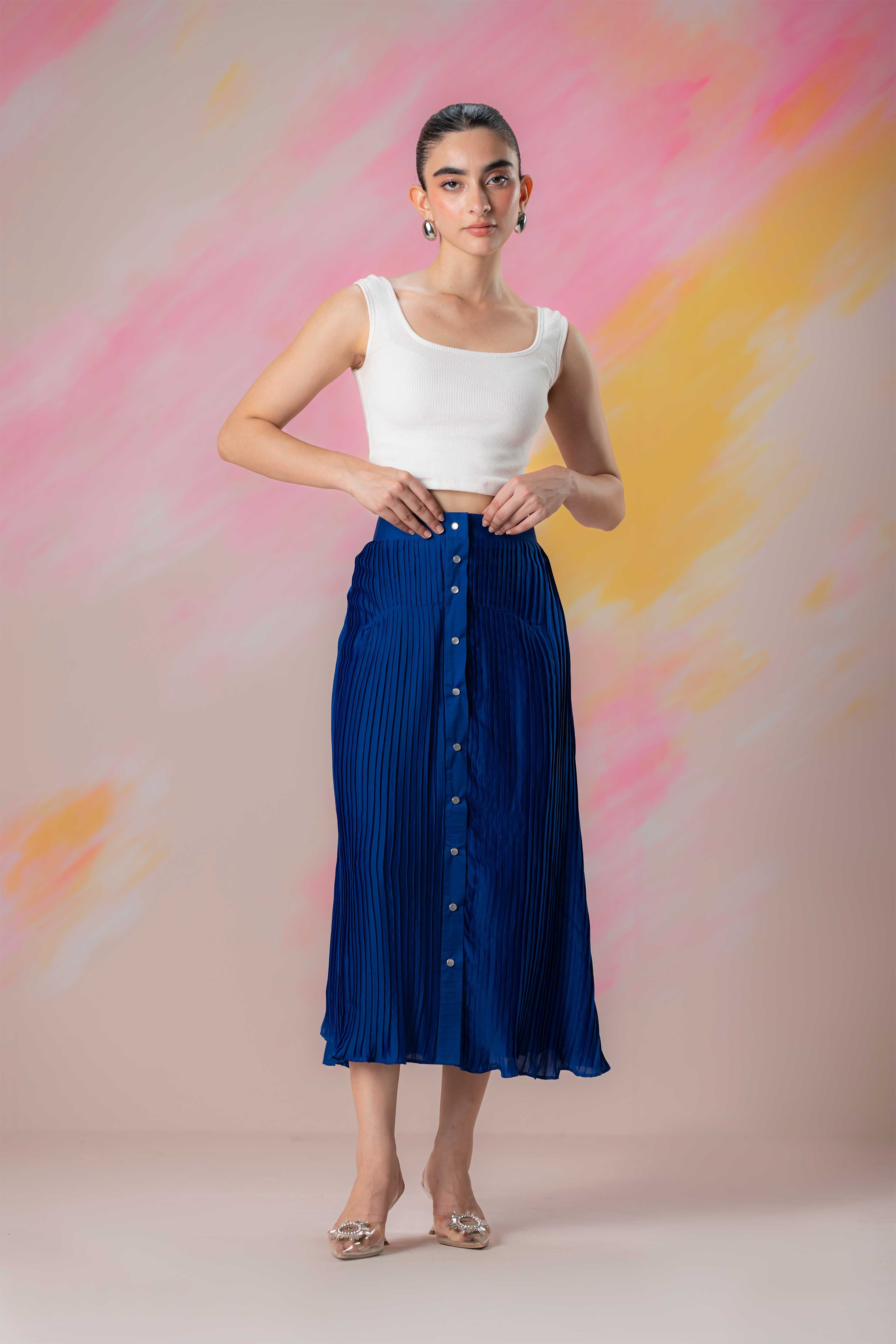 Pleated Skirt