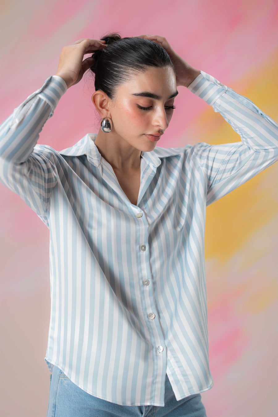 Blue Stripe Shirt