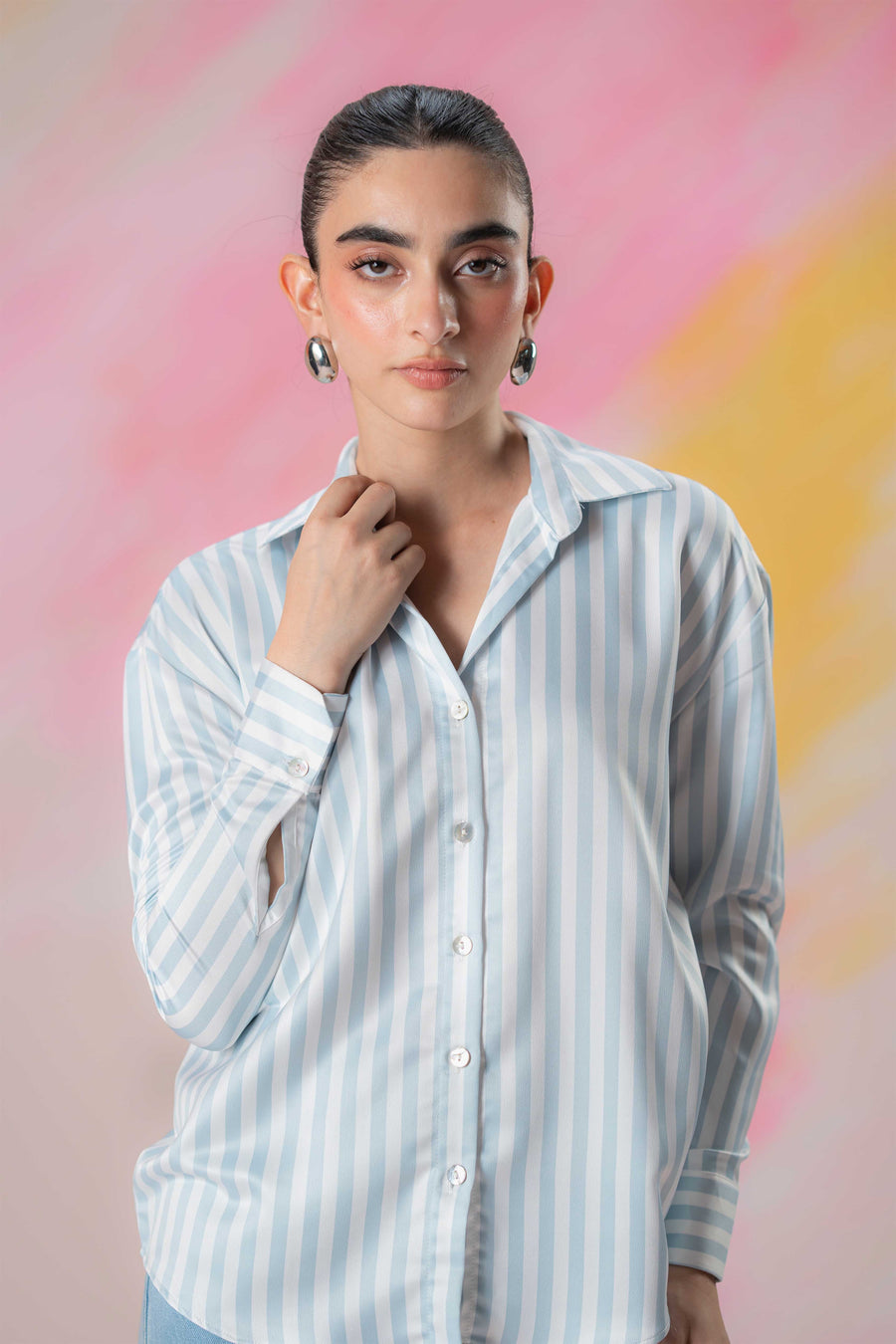 Blue Stripe Shirt