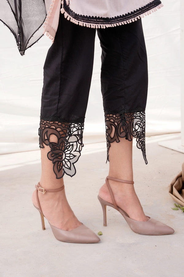 Straight Cutwork Pants – 4andco