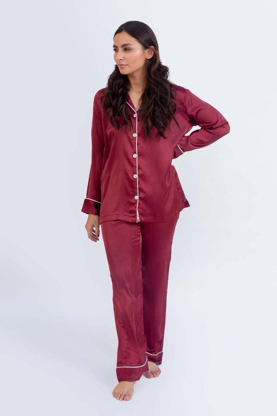 Satin Pyjama Set 4andco Satin Pyjama Set 4andco