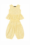Sunshine Peplum Set
