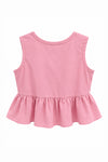 Pink Peplum Set