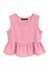 Pink Peplum Set