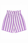 Pastel Stripe Peplum Set