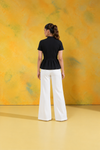 Mandarin Peplum Top