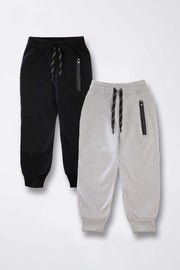 Pack of 2 Zip Joggers
