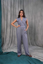 Double Breasted Jumpsuit