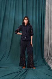 Lace Flared Trouser