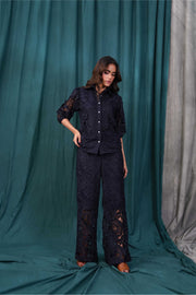 Lace Flared Trouser