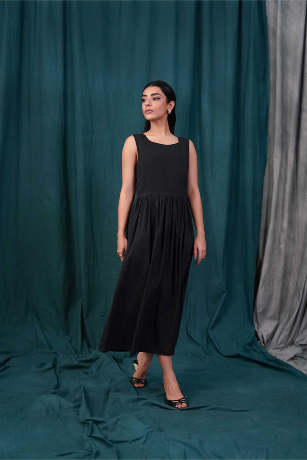 Black Sleeveless Dress – 4andco