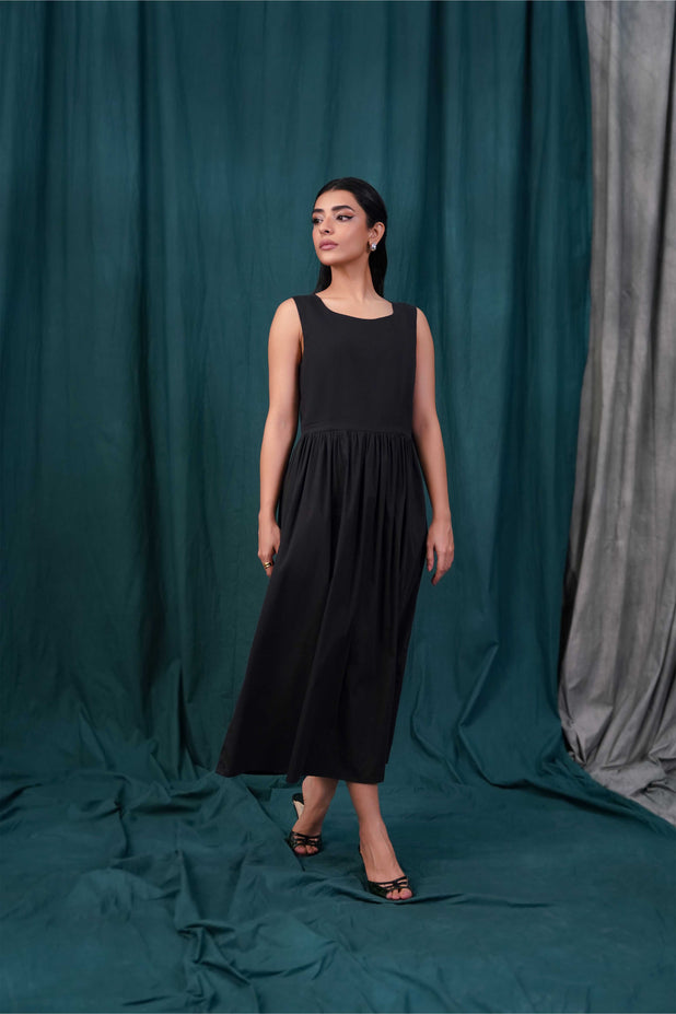 Black Sleeveless Dress – 4andco
