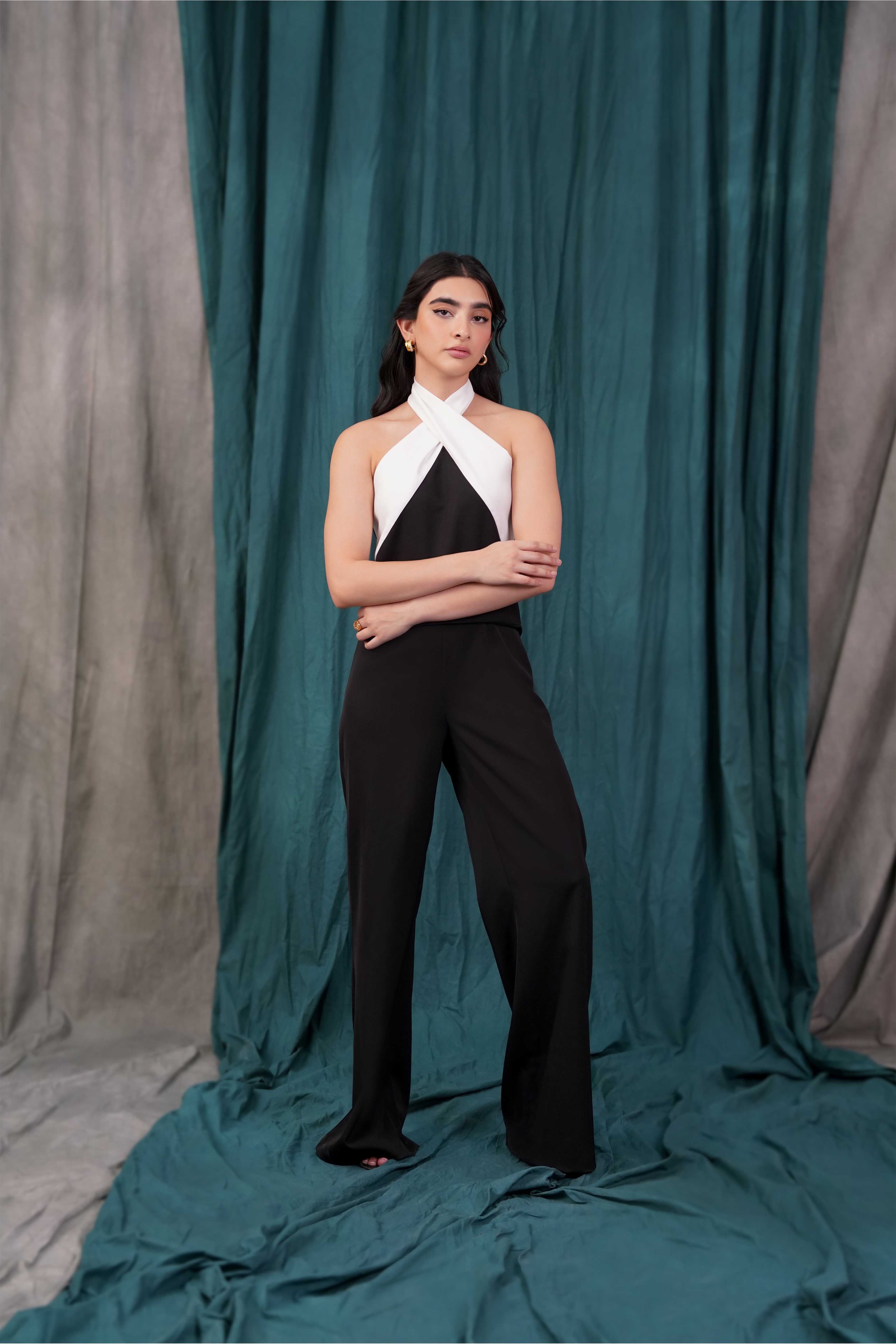 Two Tone Jumpsuit