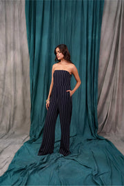 Striped Jumpsuit