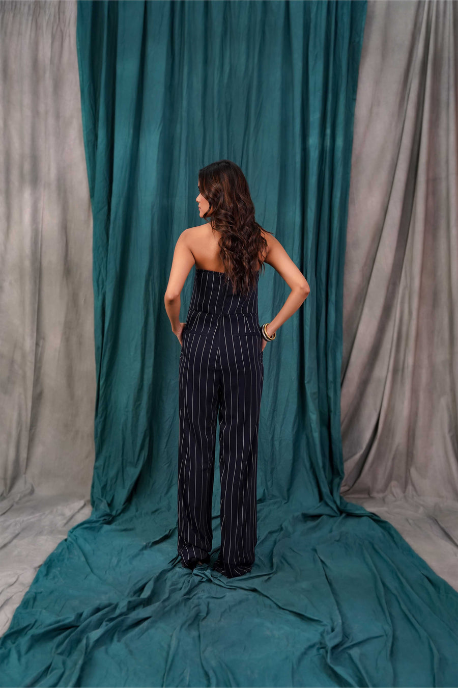 Striped Jumpsuit