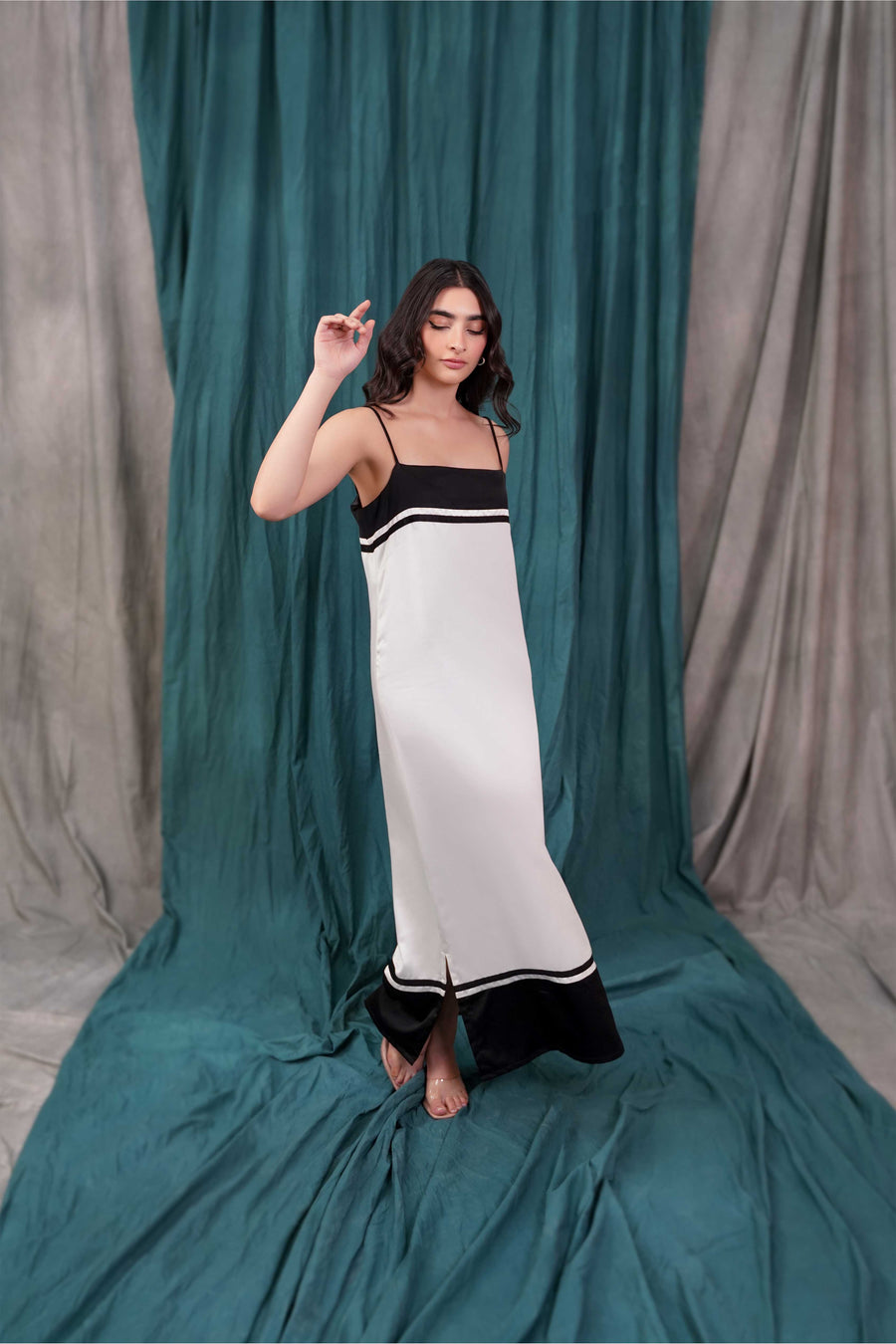 Satin Dress – 4andco - Main Image