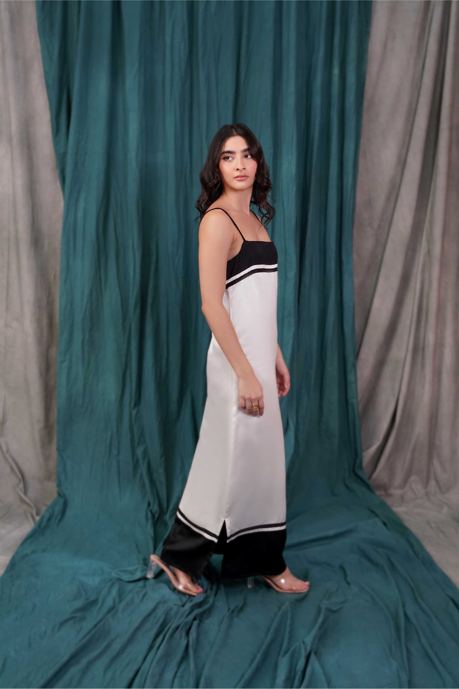western dresses for party Satin Dress – 4andco