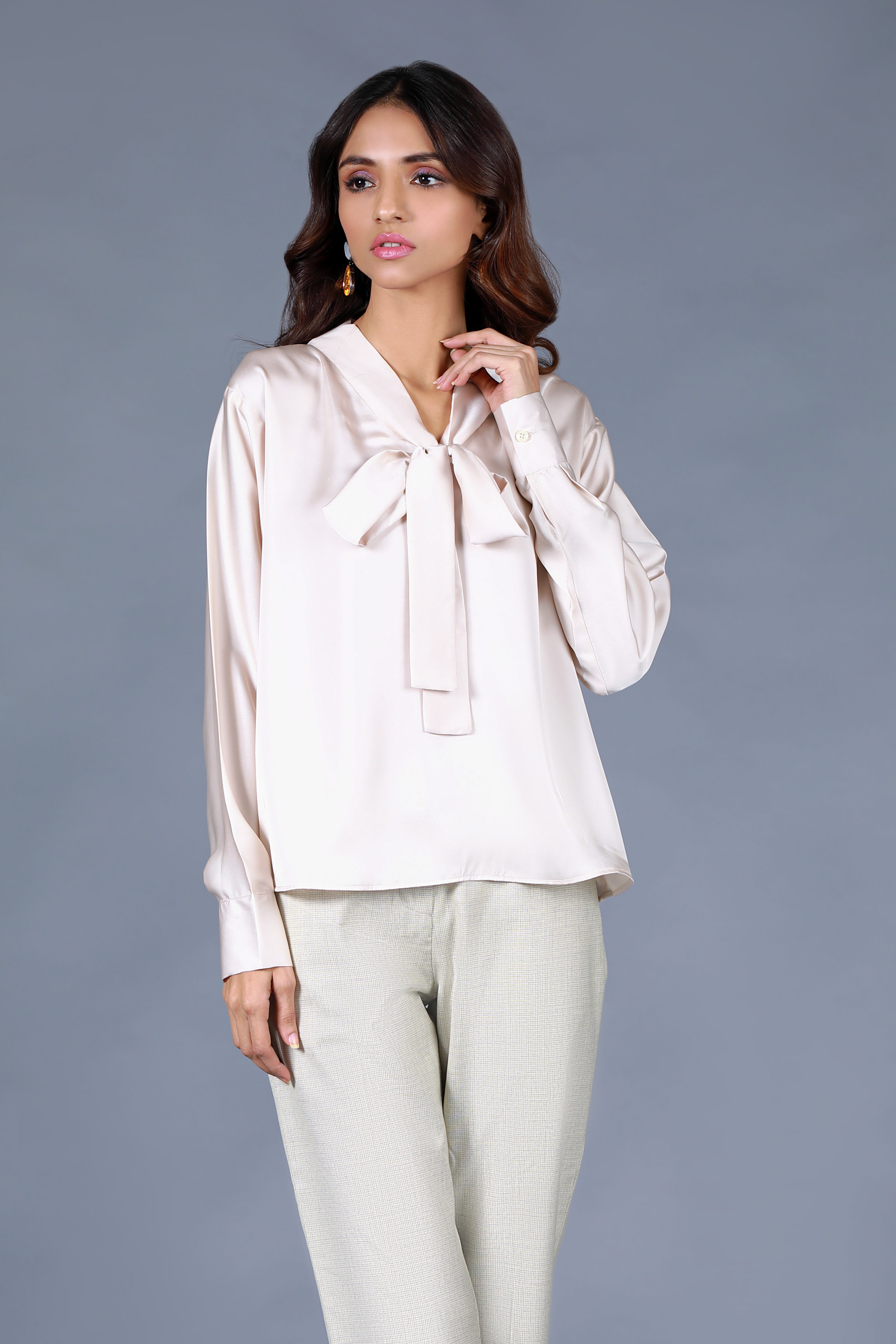 Pussy Bow Blouse - Four & Co